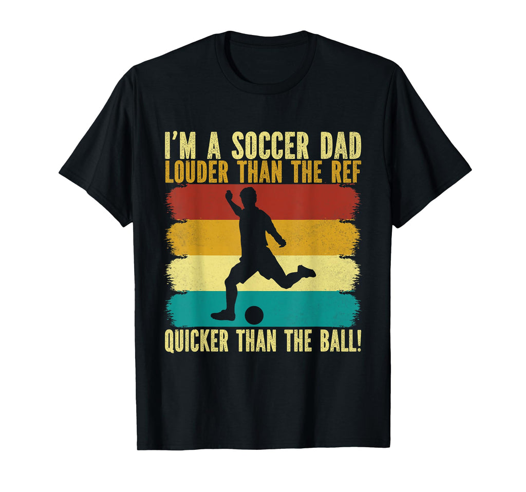 Louder Than Ref Quicker Than T-Shirt - Casual Everyday Wear for Adults - T-Shirt, Sweatshirt, Hoodie