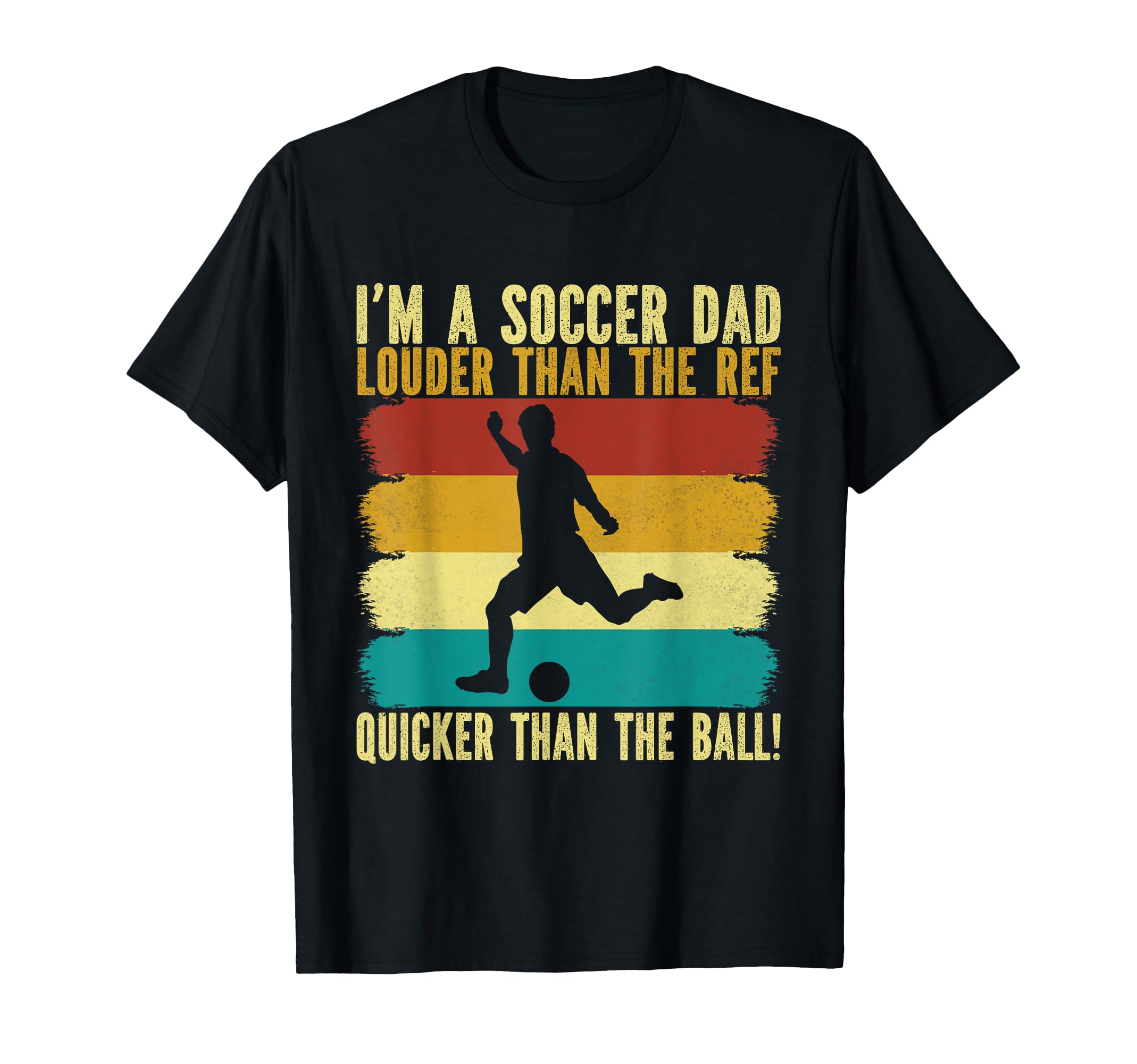 Louder Than Ref Quicker Than T-Shirt - Casual Everyday Wear for Adults - T-Shirt, Sweatshirt, Hoodie