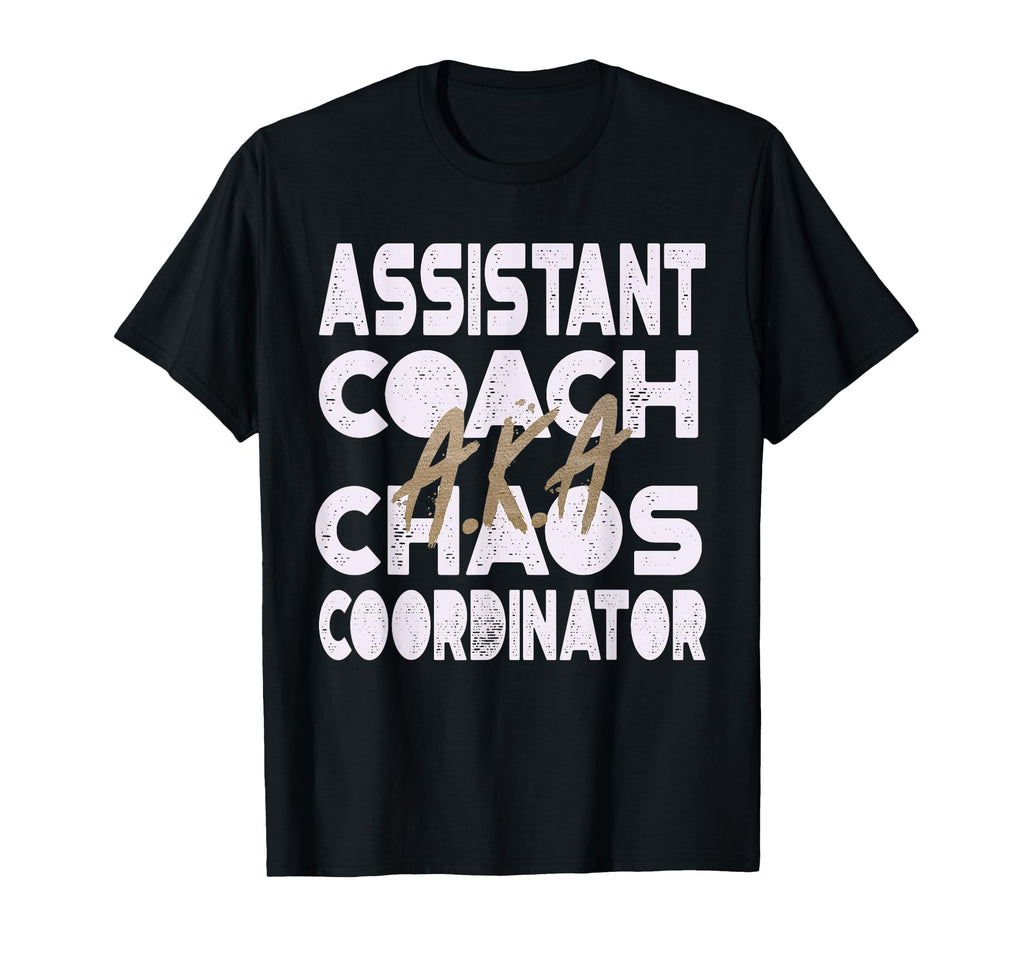 Assistant Coach K Chaos Coordinator T-Shirt - Unique Graphic for Adults - T-Shirt, Sweatshirt, Hoodie