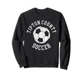 Tipton County Soccer Distressed 90S Sweatshirt - Novelty Apparel Unisex - T-Shirt, Sweatshirt, Hoodie