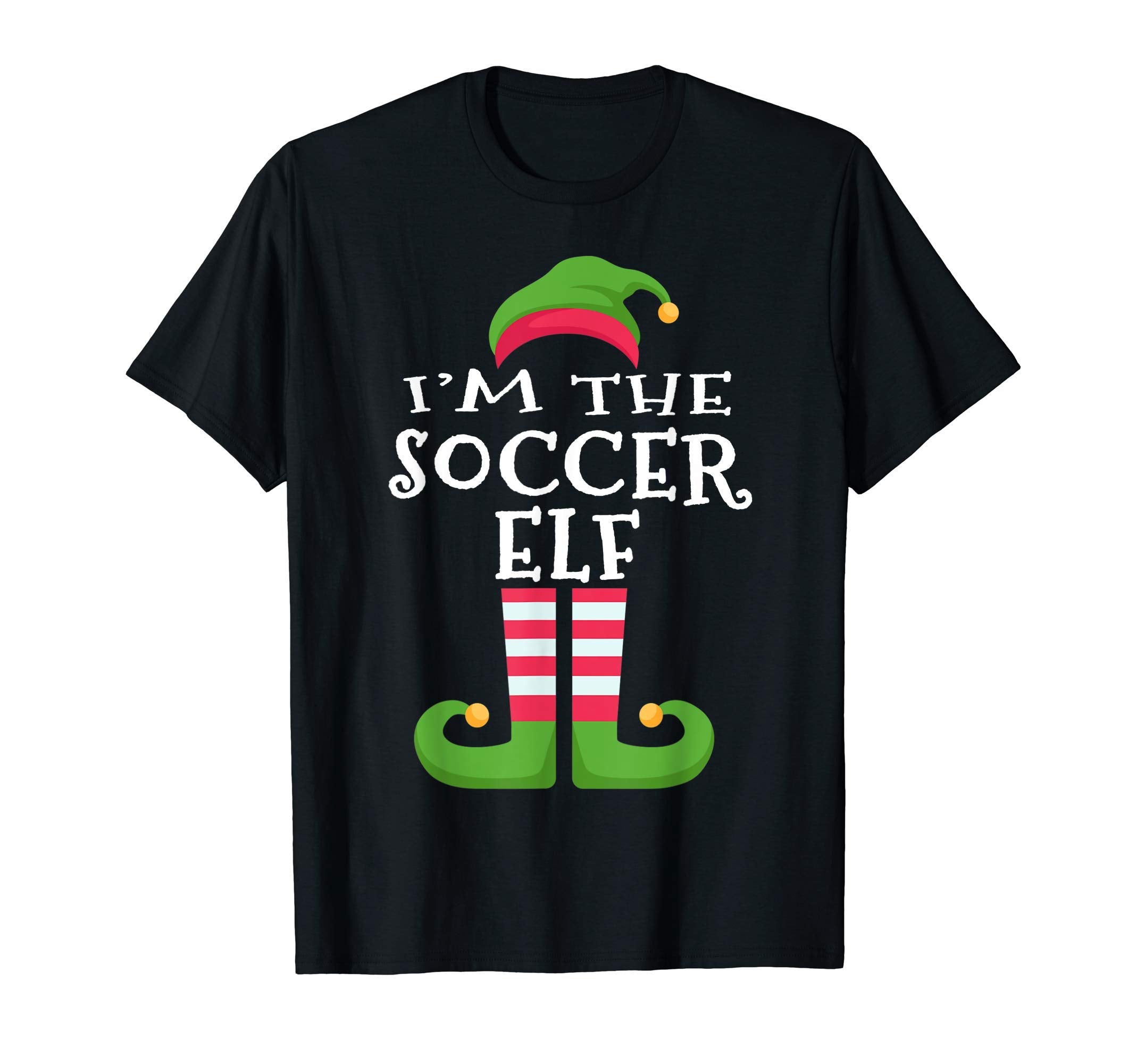 Im Soccer Elf Family Matching Pajama T-Shirt - Custom Art Print Men Women - T-Shirt, Sweatshirt, Hoodie