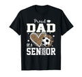 Proud Dad Senior 2026 Leopard Soccer T-Shirt - Unique Graphic Unisex - T-Shirt, Sweatshirt, Hoodie
