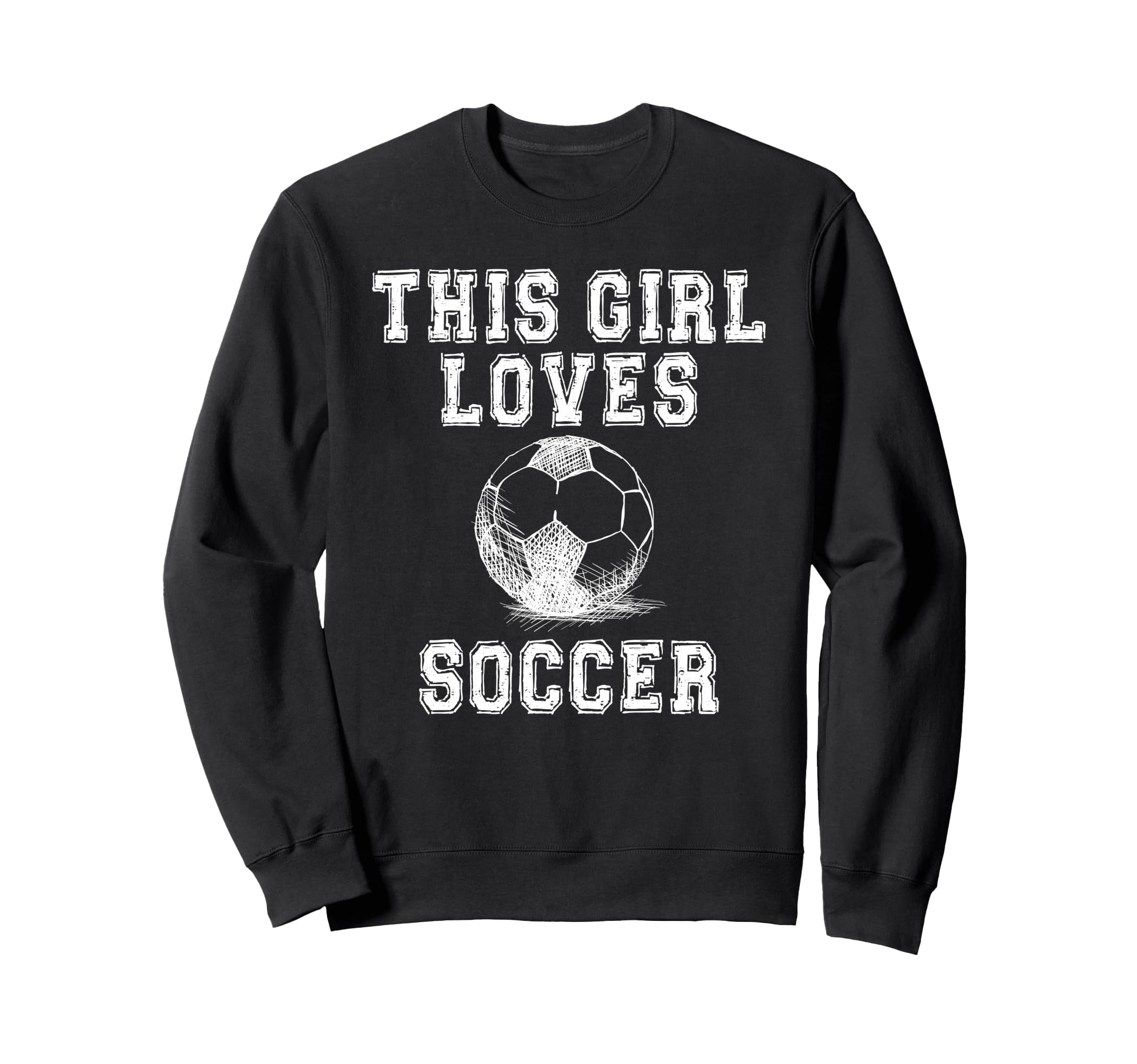 This Loves Soccer Game Day Female Soccer Sweatshirt - Trendy Graphic Unisex - T-Shirt, Sweatshirt, Hoodie
