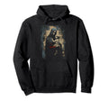 Mary Jesus Distressed 90S Goth Grunge Hoodie - Casual Everyday Wear Unisex - T-Shirt, Sweatshirt, Hoodie