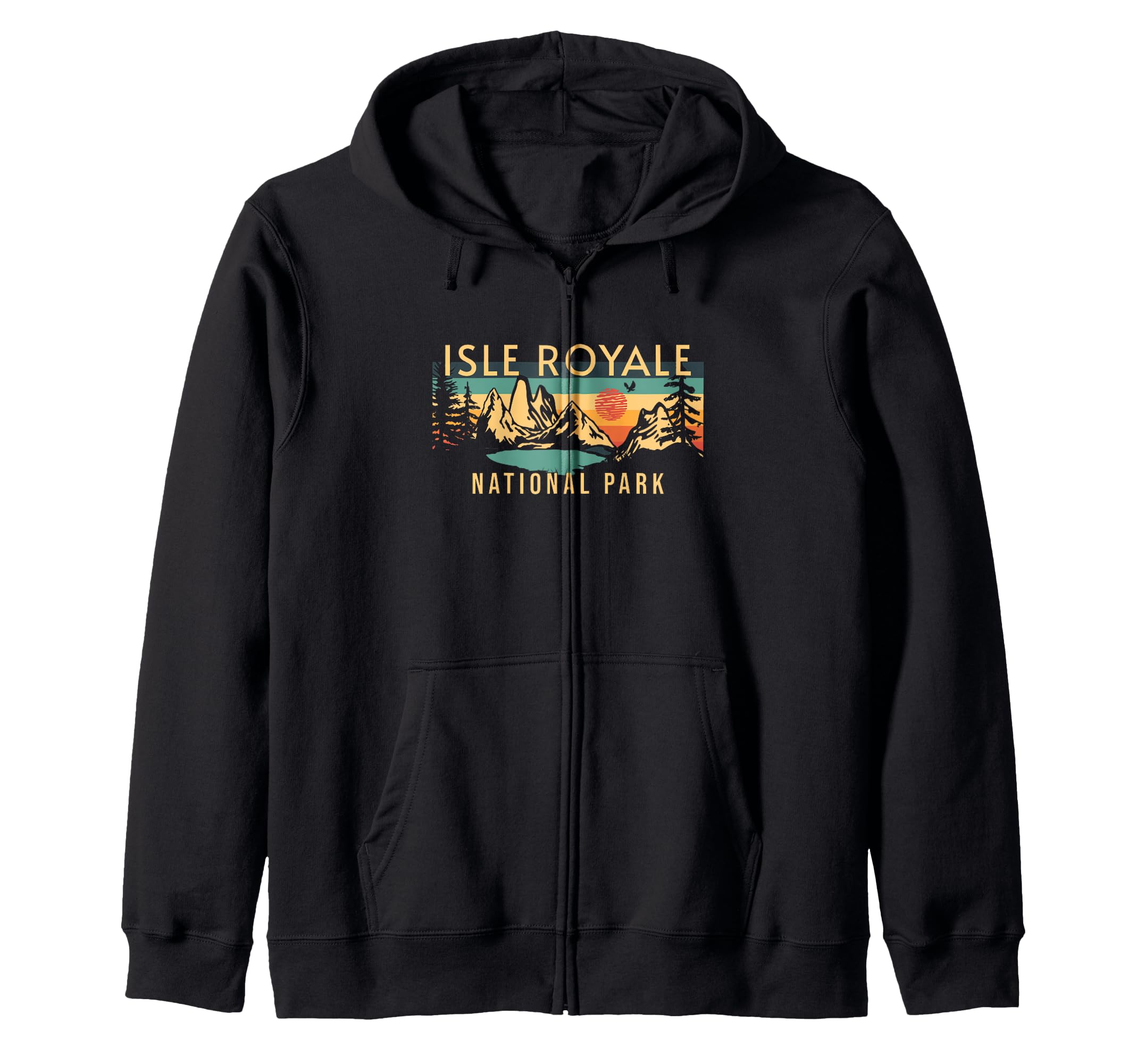 Isle Royale National Park Michigan T-Shirt - Minimalist Print for Adults - T-Shirt, Sweatshirt, Hoodie