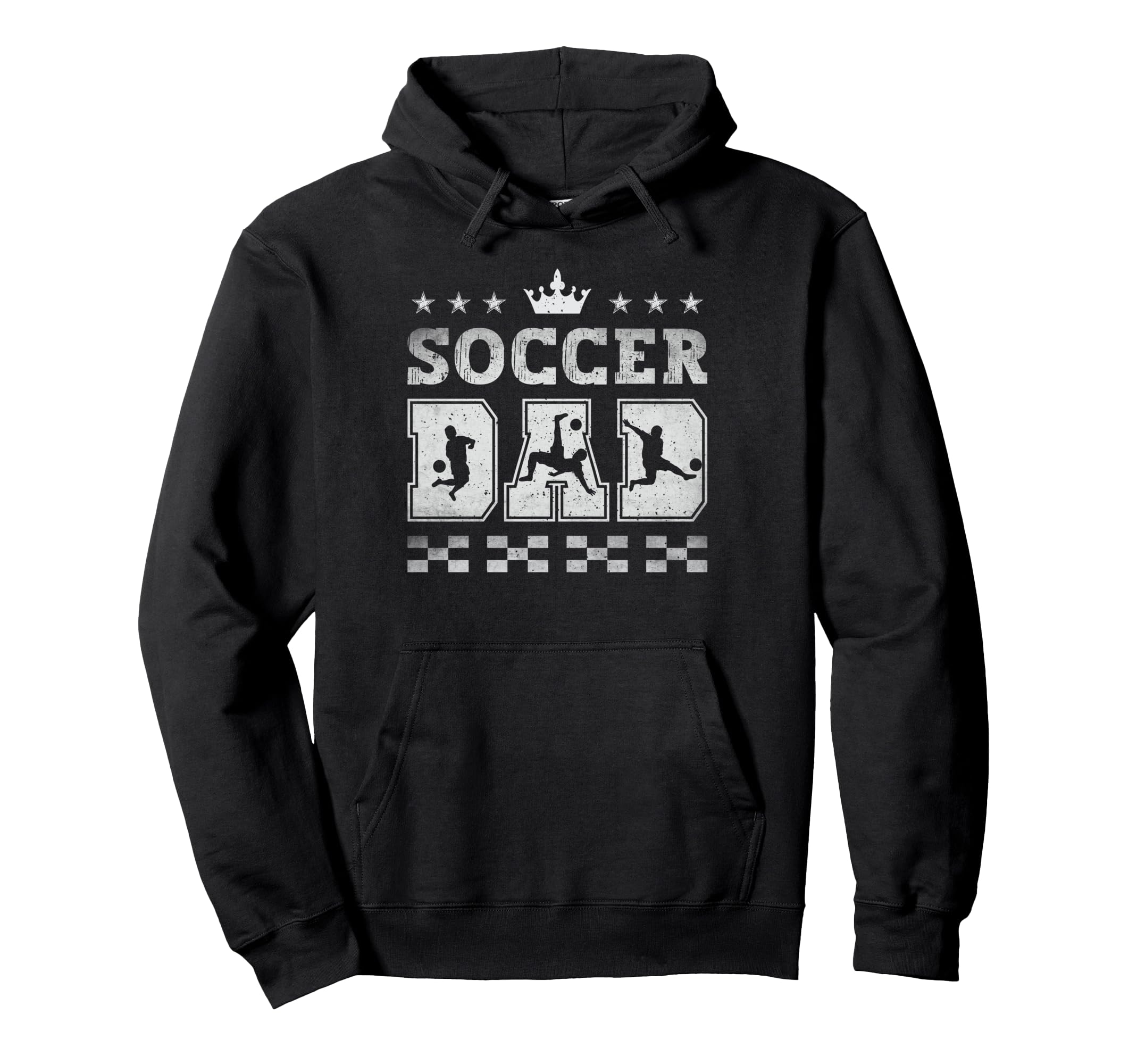 Soccer Dad Fathers Day Soccer Father Hoodie - Custom Art Print for Adults - T-Shirt, Sweatshirt, Hoodie