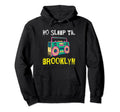 No Sleep Til Brooklyn Old School Hoodie - Casual Everyday Wear for Adults - T-Shirt, Sweatshirt, Hoodie
