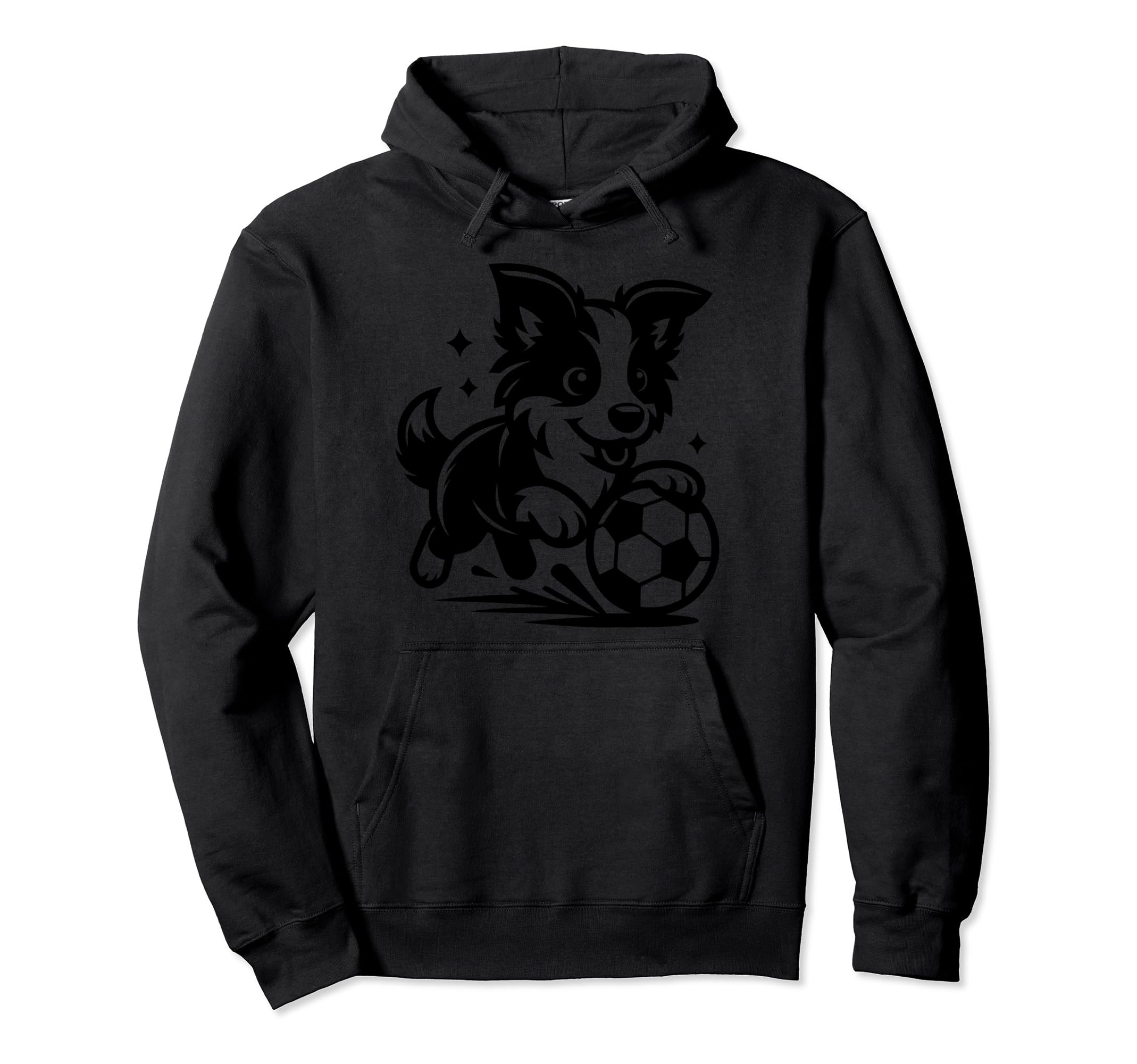 Border Collie Dog Soccer Champion Hoodie - Casual Everyday Wear for Adults - T-Shirt, Sweatshirt, Hoodie