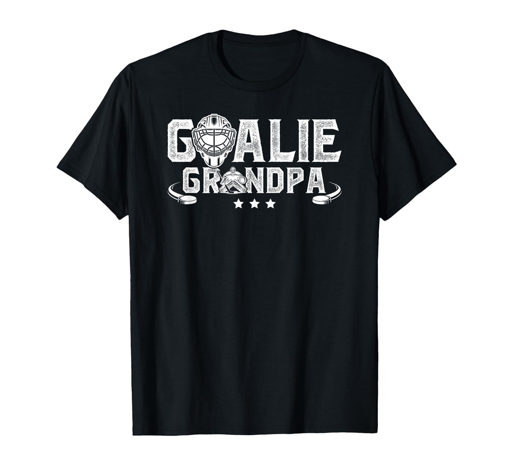 Ice Hockey Goalie Grandpa Hockey Keeper T-Shirt - Trendy Graphic Men Women - T-Shirt, Sweatshirt, Hoodie