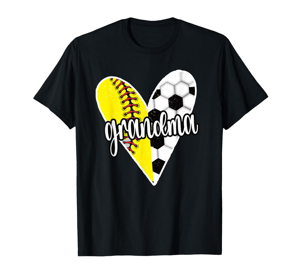 Baller Grandma Proud Softball T-Shirt - Fun Novelty Design Men Women - T-Shirt, Sweatshirt, Hoodie