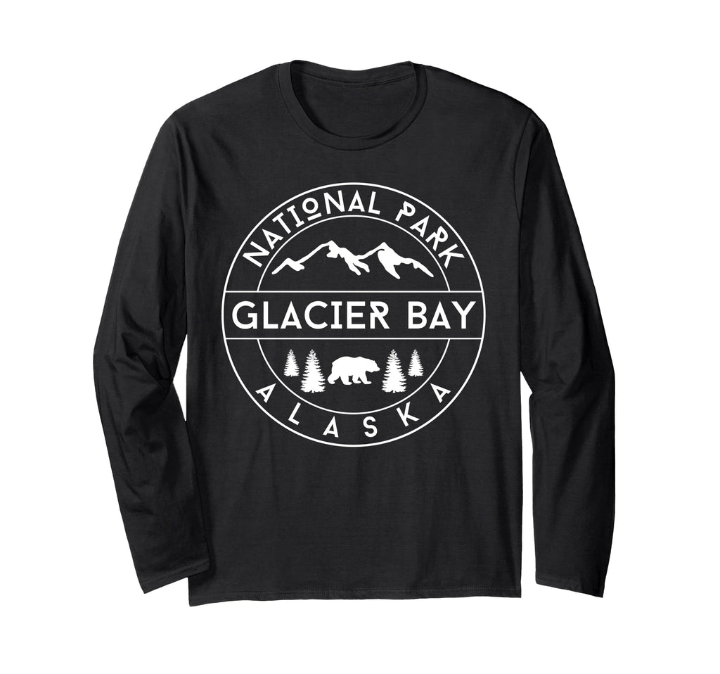 Glacier Bay National Park Alaska Usa Hoodie - Fun Novelty Design Unisex - T-Shirt, Sweatshirt, Hoodie