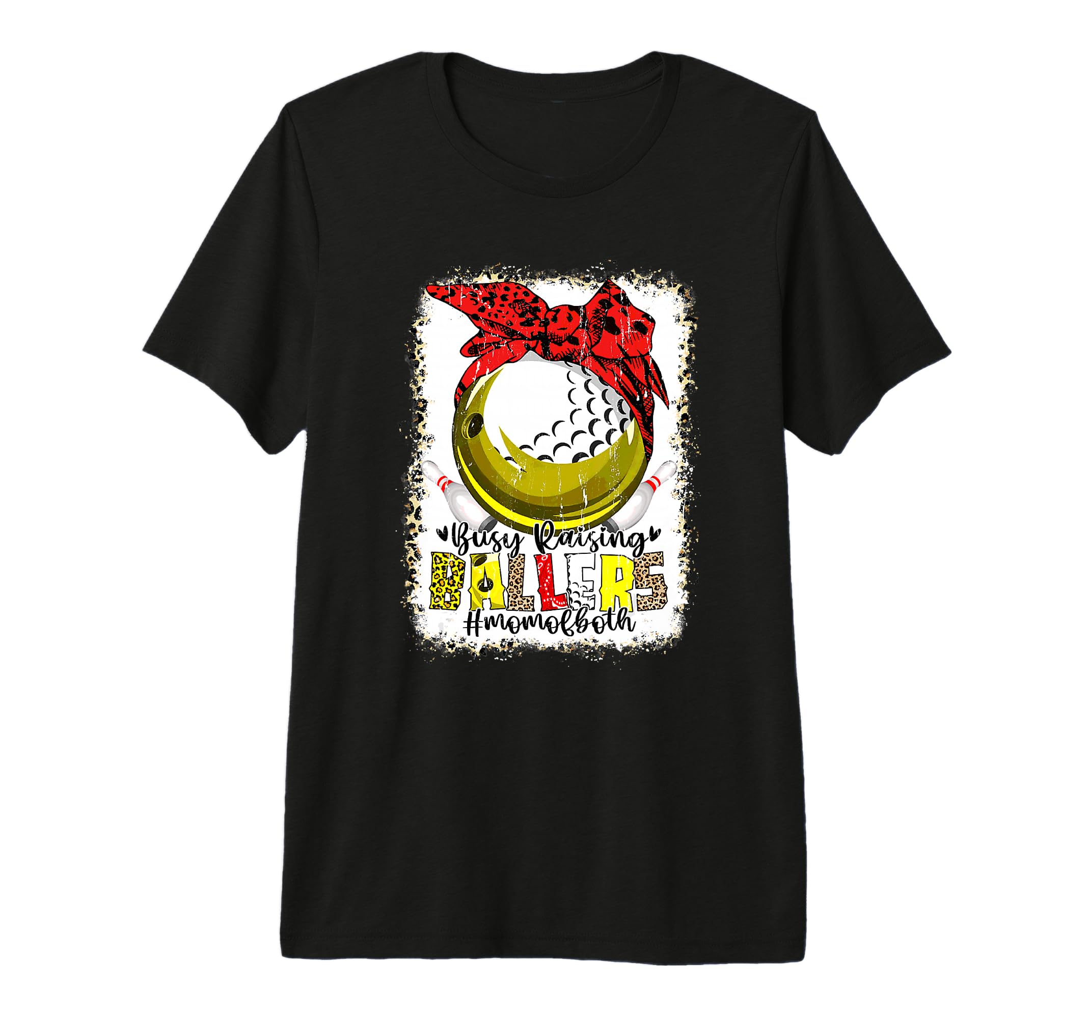 Busy Raising Ballers Baseball Softball T-Shirt - Graphic Print Unisex - T-Shirt, Sweatshirt, Hoodie