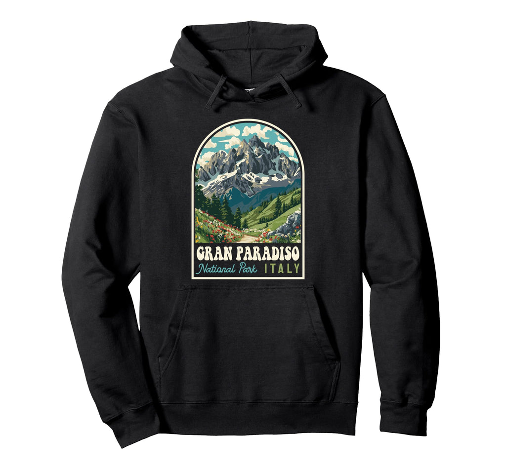 Gran Paradiso National Park Italy Hoodie - Casual Everyday Wear Unisex - T-Shirt, Sweatshirt, Hoodie