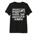 Crazy Proud Soccer Goalkeeper Mom Soccer T-Shirt - Minimalist Print Unisex - T-Shirt, Sweatshirt, Hoodie