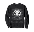 Soccer Patent Drawing Coach Football Sweatshirt - Unique Graphic for Adults - T-Shirt, Sweatshirt, Hoodie