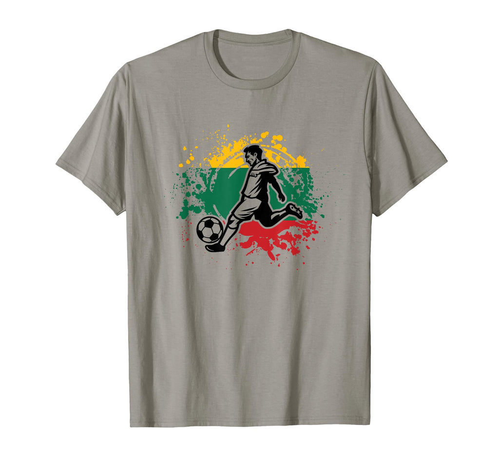 Lituania Soccer Lituanian Football T-Shirt - Minimalist Print Men Women - T-Shirt, Sweatshirt, Hoodie