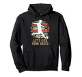 Lets Kick Some Grass Soccer Player Brick Hoodie - Graphic Print Unisex - T-Shirt, Sweatshirt, Hoodie