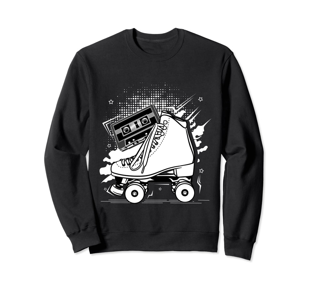 Roller Skates Fun Skating Sweatshirt - Fun Novelty Design for Adults - T-Shirt, Sweatshirt, Hoodie