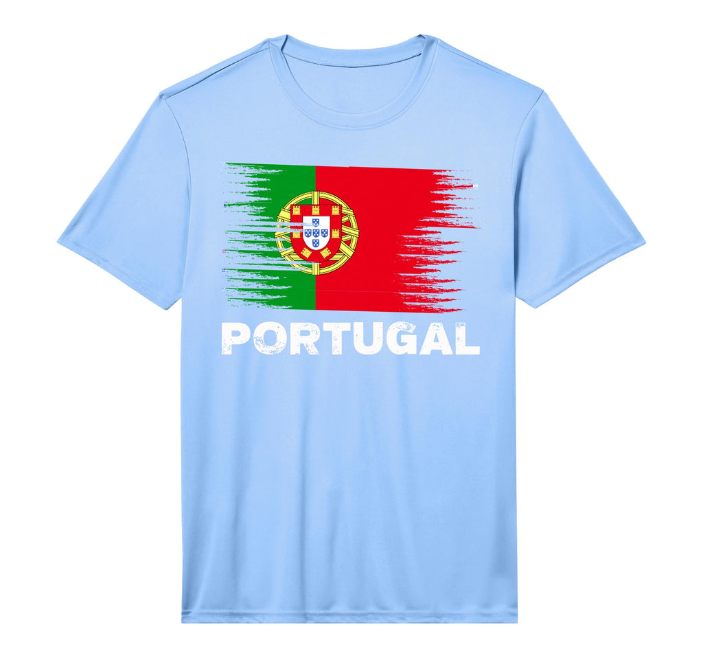 Portugal Portuguese Flag Sports Soccer T-Shirt - Novelty Apparel Unisex - T-Shirt, Sweatshirt, Hoodie