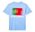 Portugal Portuguese Flag Sports Soccer T-Shirt - Novelty Apparel Unisex - T-Shirt, Sweatshirt, Hoodie