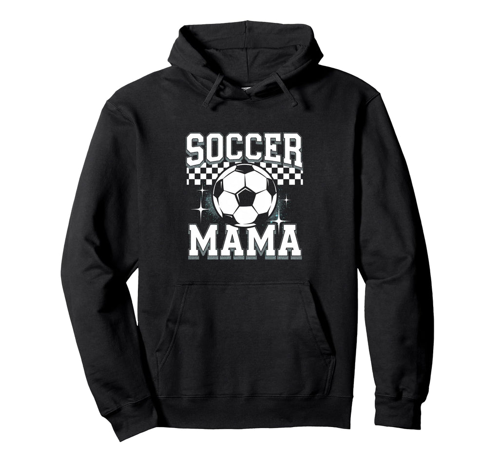 Soccer Mama Sport Checkered Soccer Mama Hoodie - Custom Art Print Unisex - T-Shirt, Sweatshirt, Hoodie