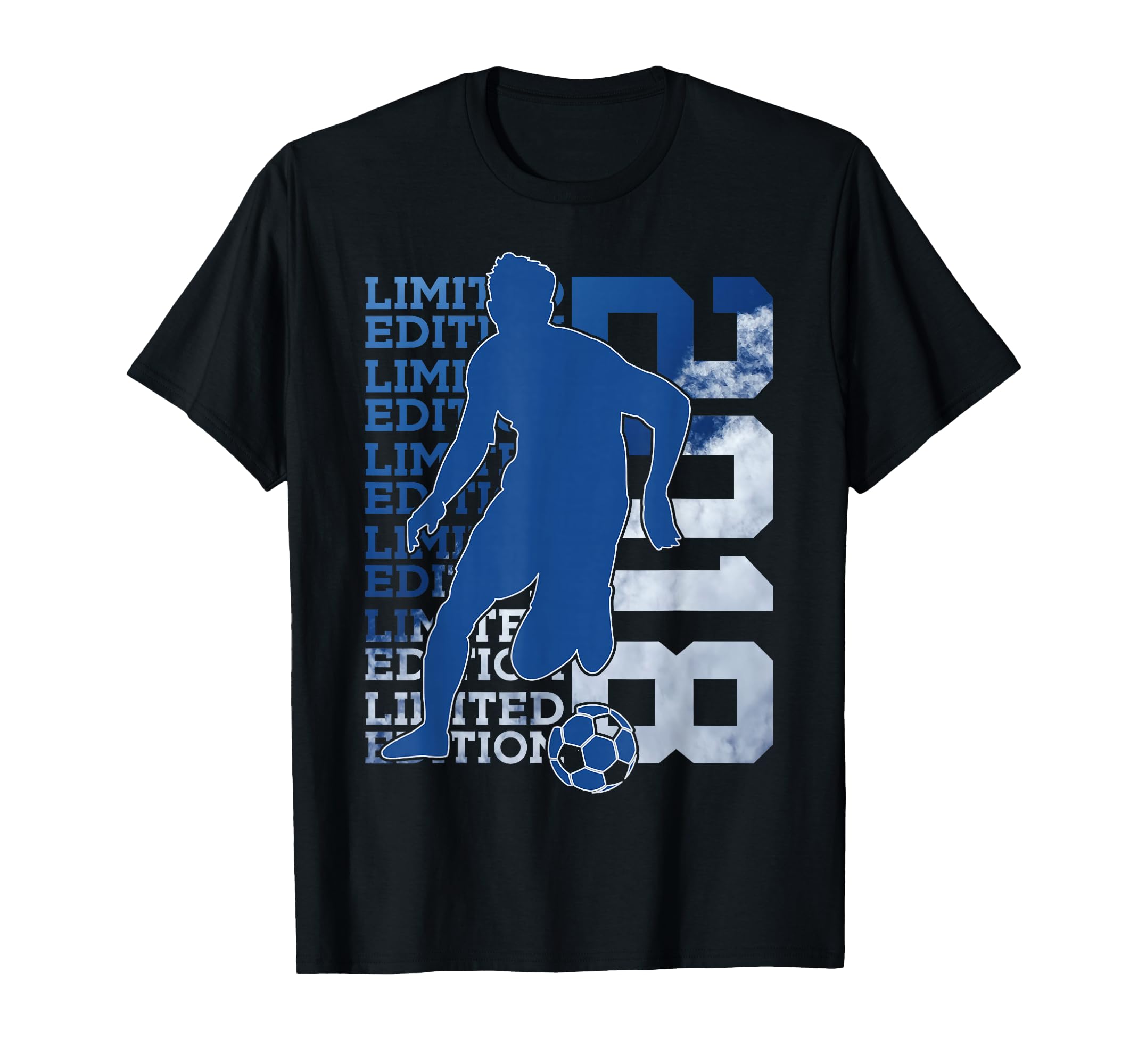 2018 8 Years Soccer 8Th Birthday T-Shirt - Casual Everyday Wear Unisex - T-Shirt, Sweatshirt, Hoodie