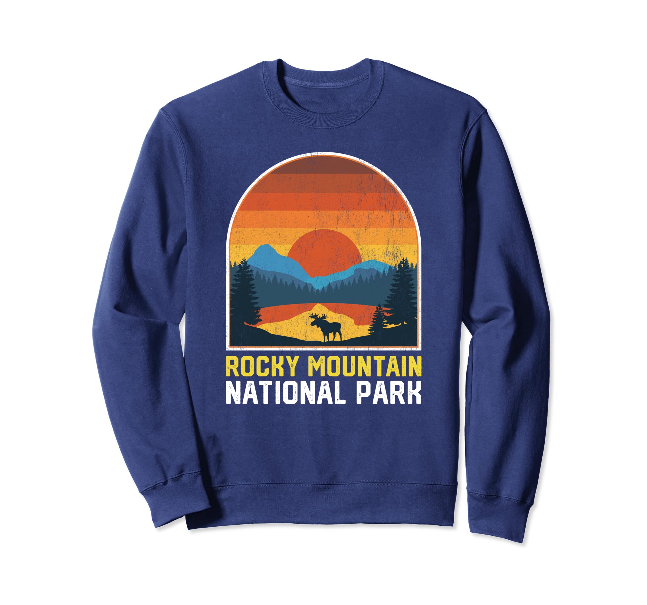 Rocky Mountain National Park Sunset Sweatshirt - Novelty Apparel Men Women - T-Shirt, Sweatshirt, Hoodie