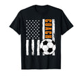 Usa Flag Soccer Coach Funny Soccer T-Shirt - Custom Art Print for Adults - T-Shirt, Sweatshirt, Hoodie