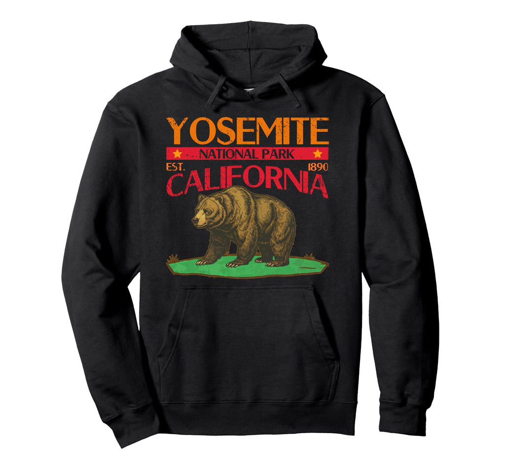 Yosemite National Park Established 1890 Hoodie - Trendy Graphic for Adults - T-Shirt, Sweatshirt, Hoodie