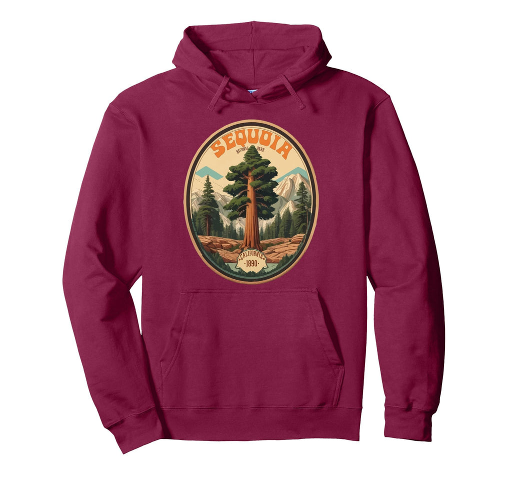 Sequoia National Park Tree Hoodie - Streetwear Style Men Women - T-Shirt, Sweatshirt, Hoodie