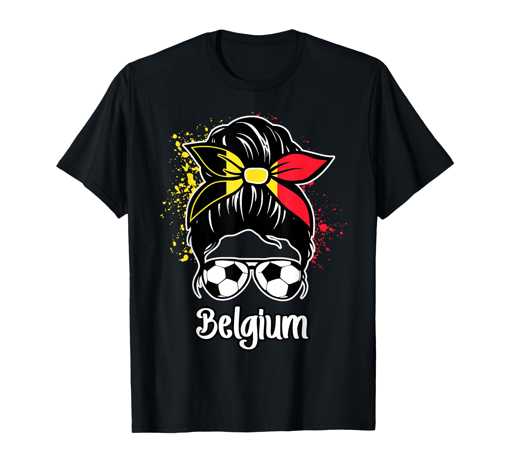 Belgium Football Game Player Soccer T-Shirt - Fun Novelty Design Men Women - T-Shirt, Sweatshirt, Hoodie
