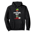 Soccer Elf Matching Family Party Costume Hoodie - Trendy Graphic Unisex - T-Shirt, Sweatshirt, Hoodie