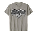 Checkered Coquette Soccer Mama Bow Game T-Shirt - Minimalist Print Unisex - T-Shirt, Sweatshirt, Hoodie