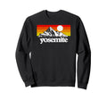 Yosemite National Park Mountains Sun Sweatshirt - Novelty Apparel Men Women - T-Shirt, Sweatshirt, Hoodie