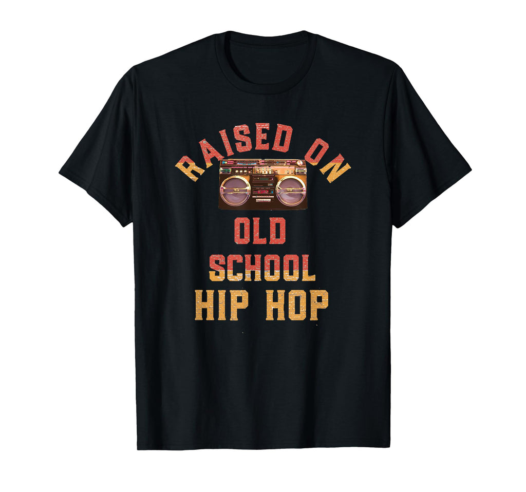 Boombox Ghetto Blaster Raised Old School T-Shirt - Streetwear Style Unisex - T-Shirt, Sweatshirt, Hoodie