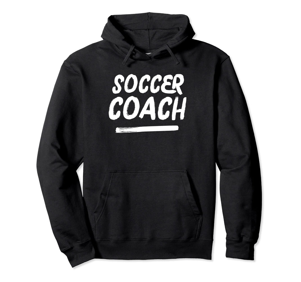 Soccer Coach Distressed Coaches Hoodie - Unique Graphic Men Women - T-Shirt, Sweatshirt, Hoodie