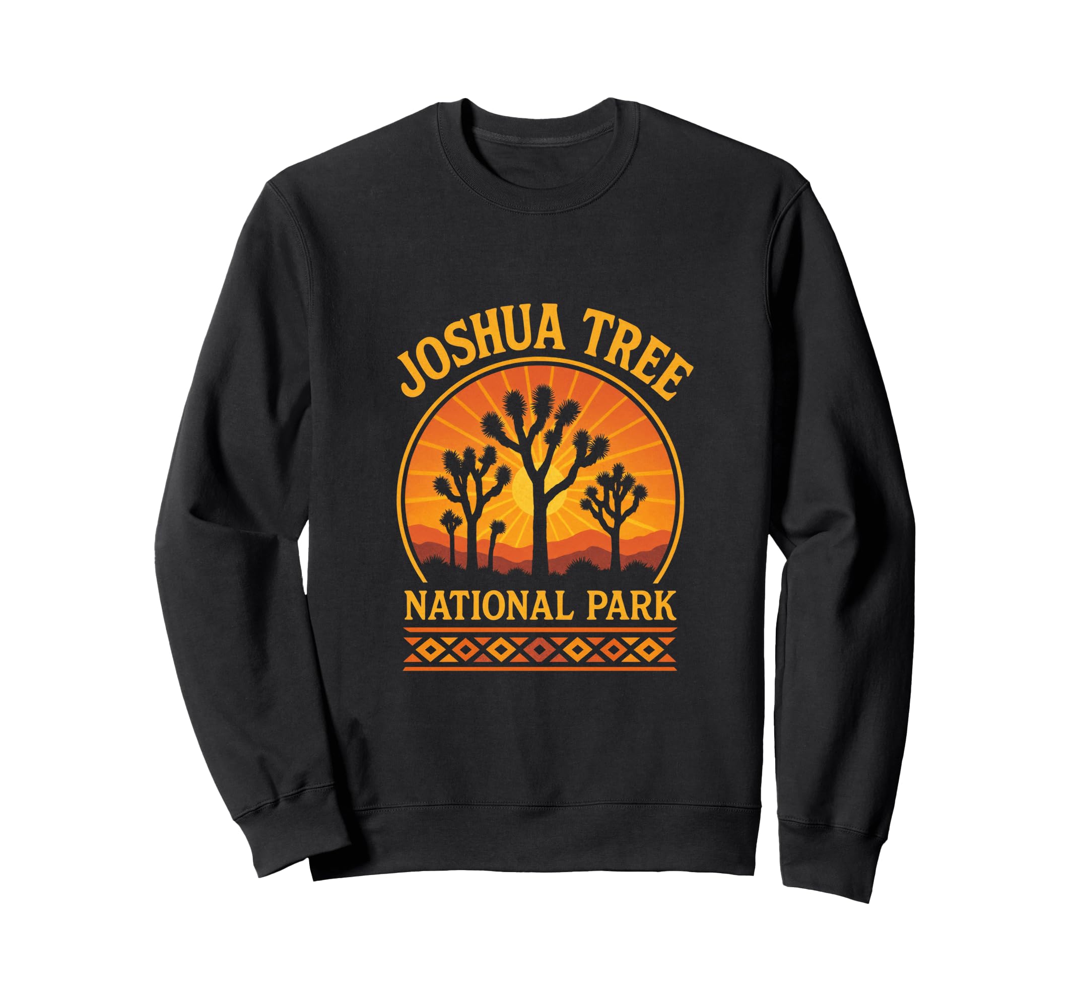 Joshua Tree National Park Camping Sweatshirt - Graphic Print Men Women - T-Shirt, Sweatshirt, Hoodie
