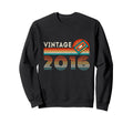 2016 Birthday Cassette Tape 10 Years Old Sweatshirt - Graphic Print Unisex - T-Shirt, Sweatshirt, Hoodie