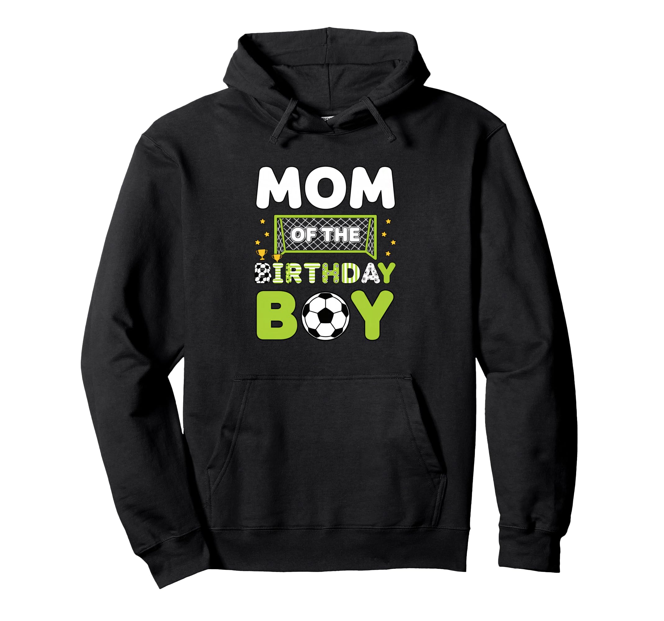 Mom Birthday Soccer Mom Birthday Hoodie - Aesthetic Graphic Unisex - T-Shirt, Sweatshirt, Hoodie