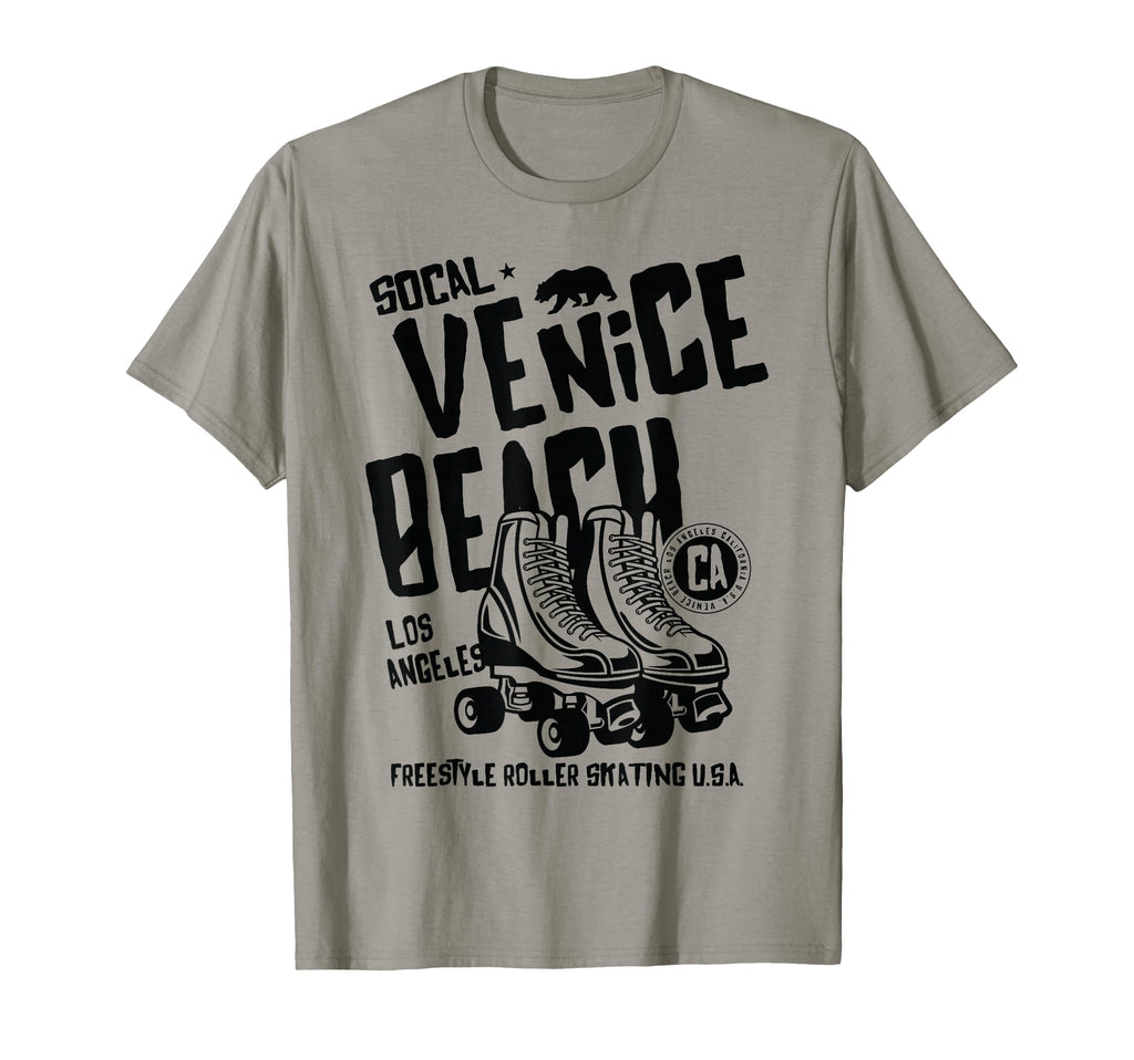 Venice Beach California Roller Skate T-Shirt - Graphic Print Men Women - T-Shirt, Sweatshirt, Hoodie