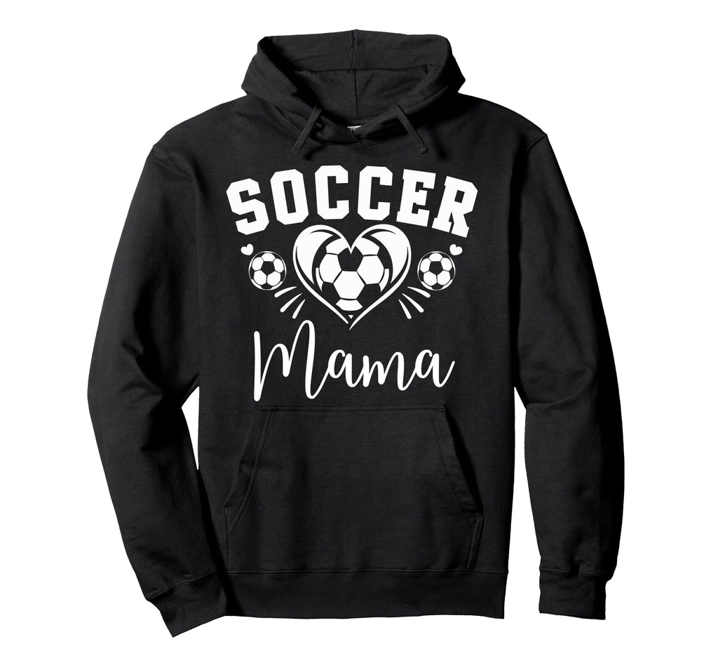 Soccer Mama Soccer Heart Hoodie - Unique Graphic Men Women - T-Shirt, Sweatshirt, Hoodie