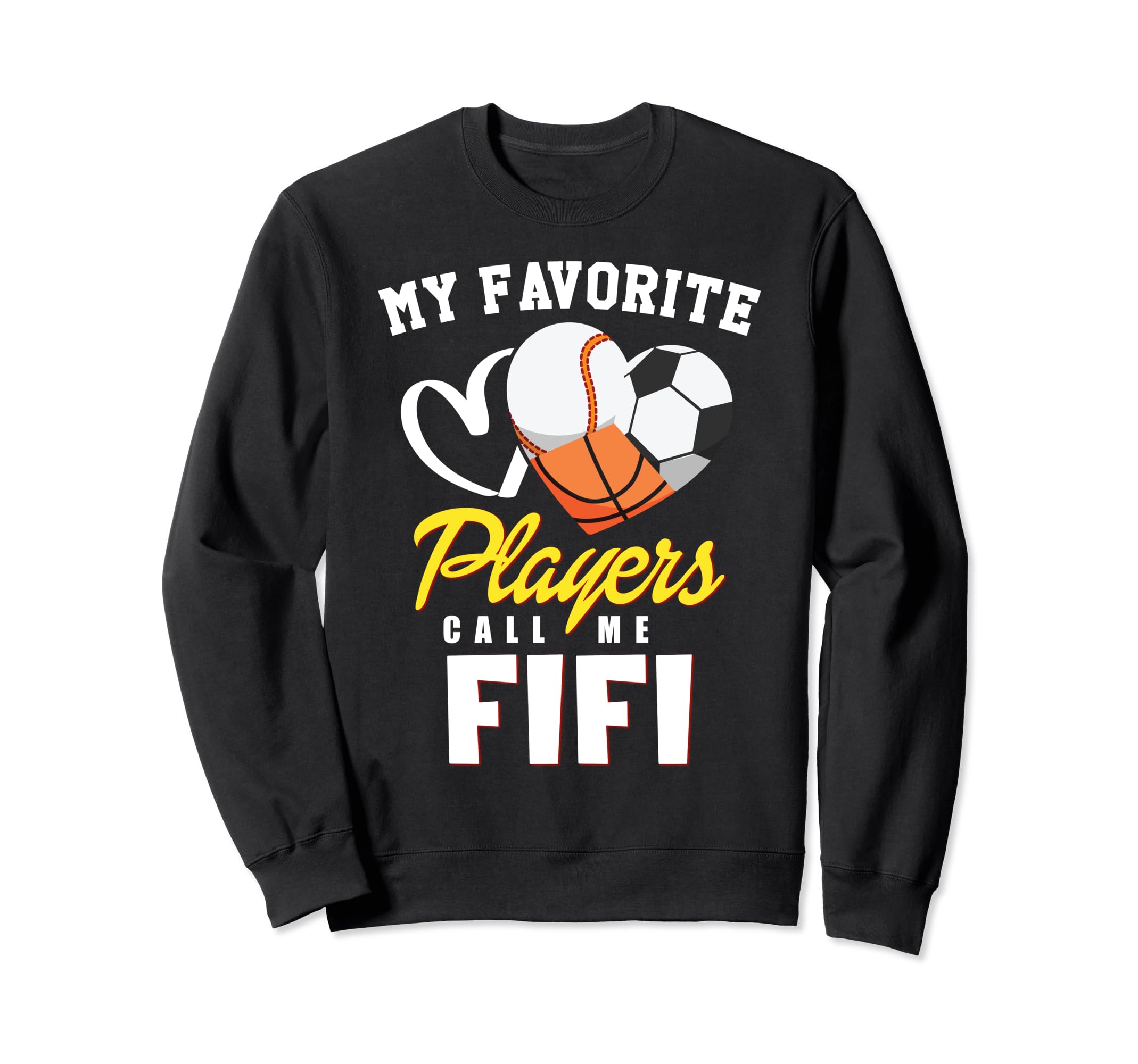 My Favorite Players Baseball Soccer Sweatshirt - Unique Graphic for Adults - T-Shirt, Sweatshirt, Hoodie