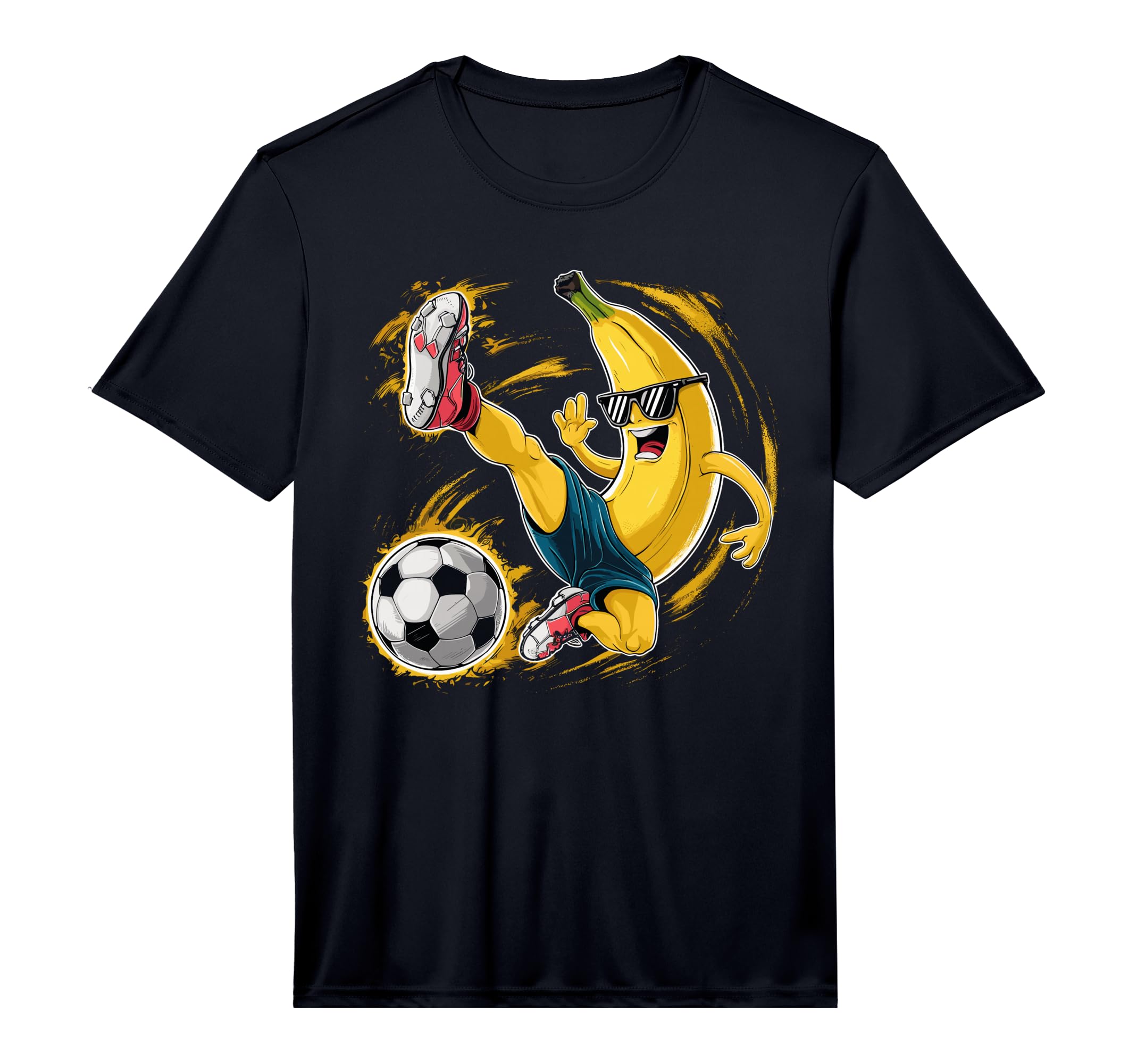 Sport Banana Football Player Fruit T-Shirt - Custom Art Print for Adults - T-Shirt, Sweatshirt, Hoodie