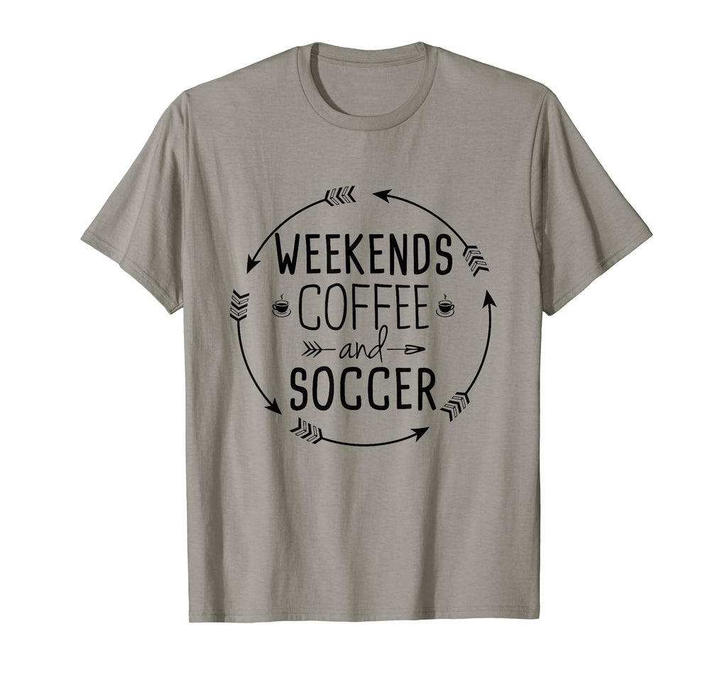 Weekends Coffee And Soccer Mom Life T-Shirt - Custom Art Print Unisex - T-Shirt, Sweatshirt, Hoodie
