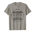 Weekends Coffee And Soccer Mom Life T-Shirt - Custom Art Print Unisex - T-Shirt, Sweatshirt, Hoodie