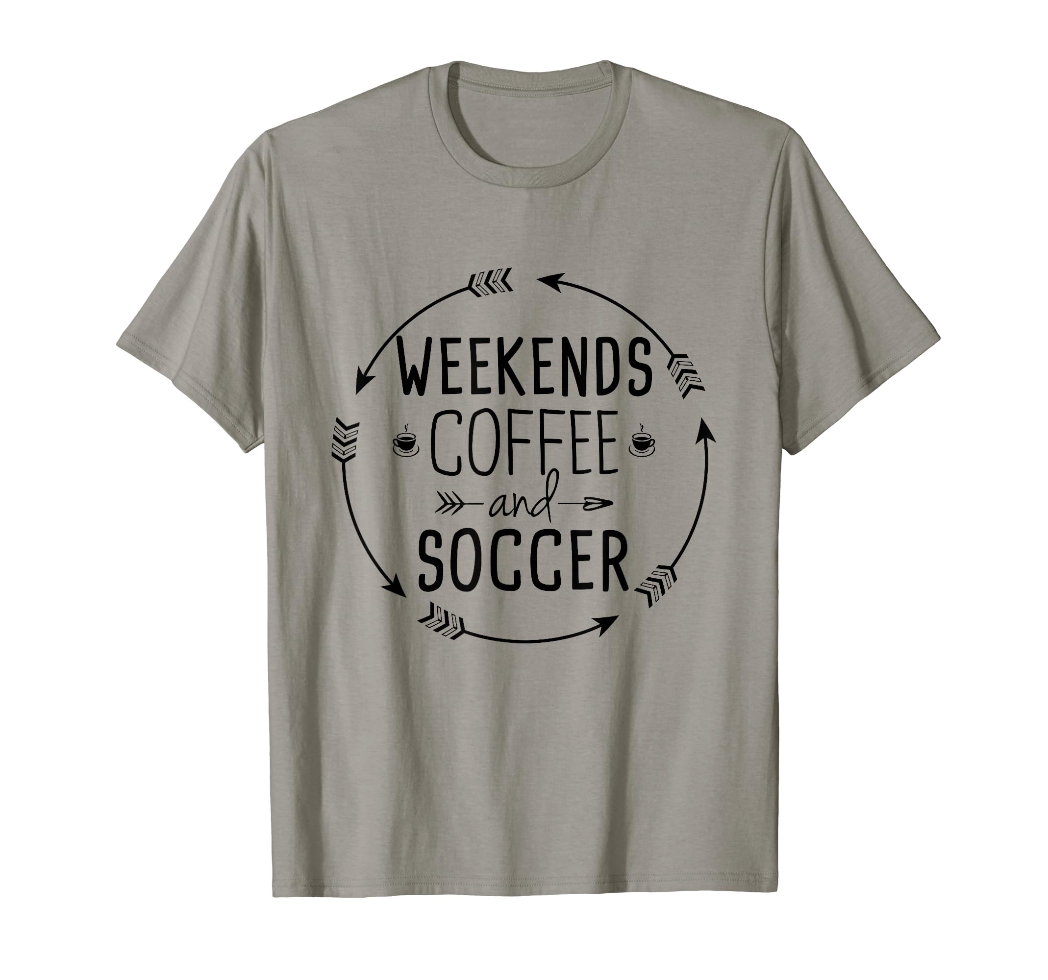 Weekends Coffee And Soccer Mom Life T-Shirt - Custom Art Print Unisex - T-Shirt, Sweatshirt, Hoodie