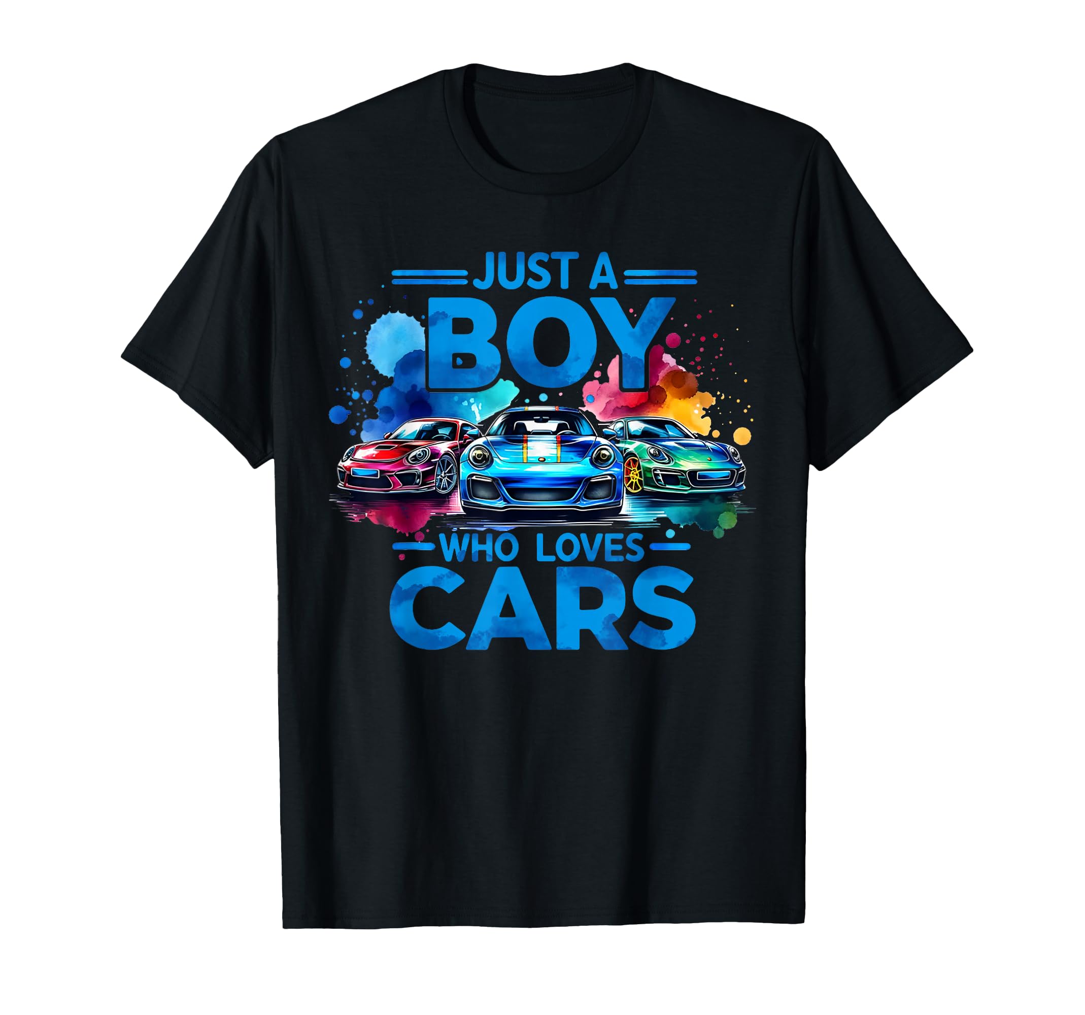 Just Who Loves Cars Sleek Sports Car T-Shirt - Graphic Print for Adults - T-Shirt, Sweatshirt, Hoodie