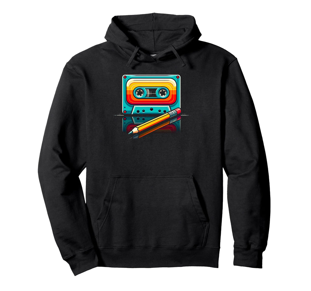 80S 90S Party Costume Nostalgia Hoodie - Novelty Apparel for Adults - T-Shirt, Sweatshirt, Hoodie
