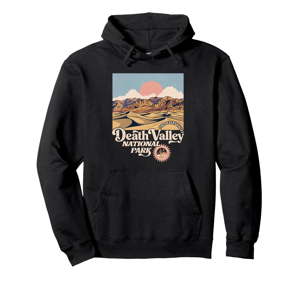 Death Valley National Park California Hoodie - Trendy Graphic for Adults - T-Shirt, Sweatshirt, Hoodie