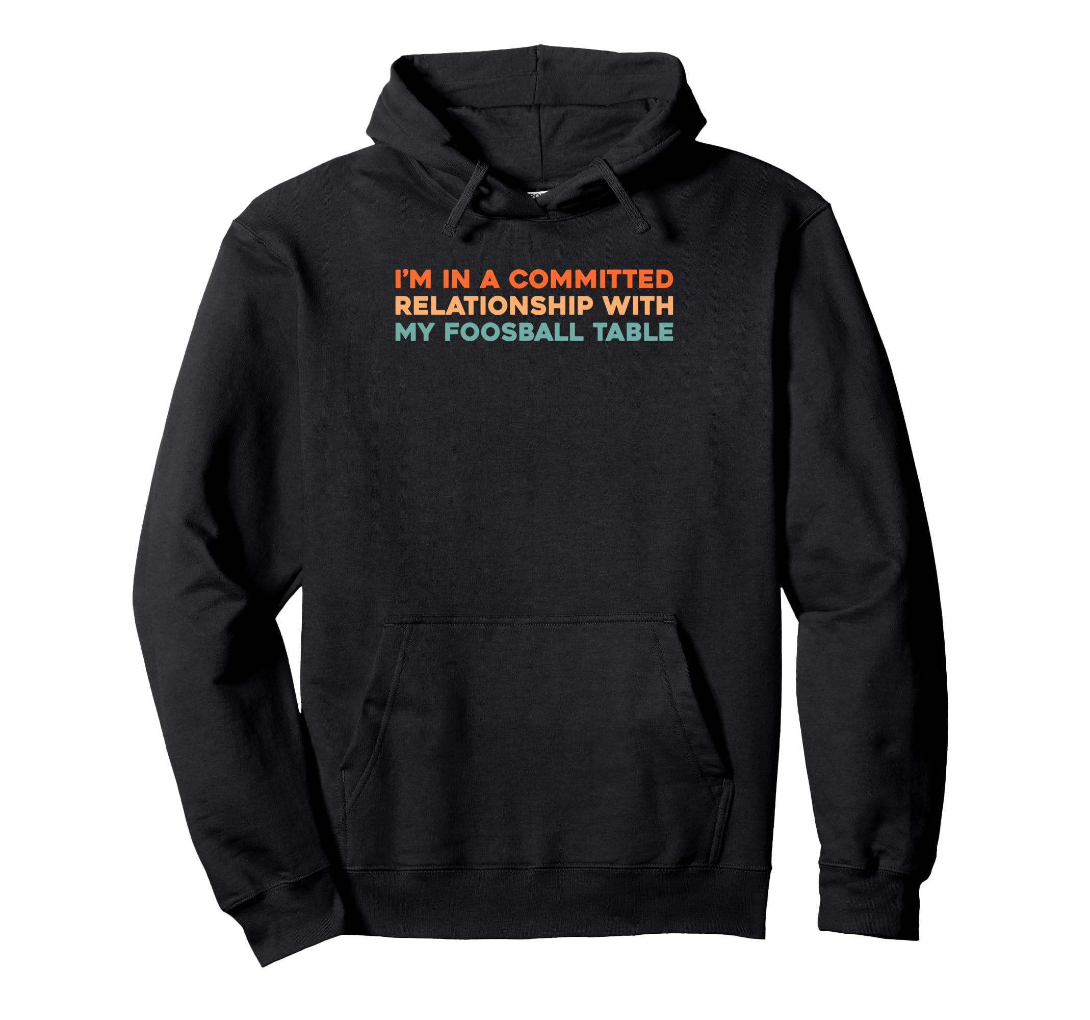 Foosball Kicker Table Soccer Hoodie - Fun Novelty Design Unisex - T-Shirt, Sweatshirt, Hoodie